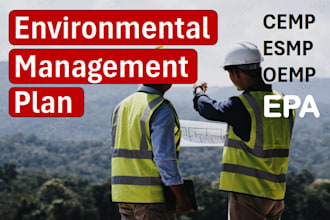 write a professional cemp, emp, esmp for construction