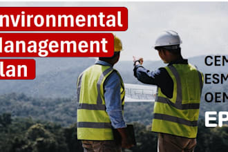 write emp, environmental management plan, esmp, cemp, oemp, construction