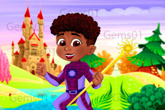 illustrate kids storybooks with vibrant and fun artwork
