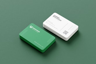 do custom high quality business card print ready