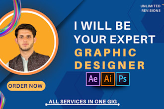be your expert graphic designer
