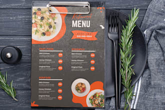 design restaurant menu ,food menu and price list