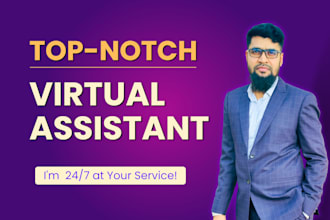 be your top notch virtual assistant
