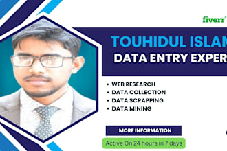 do data entry, data collection, lead generation,