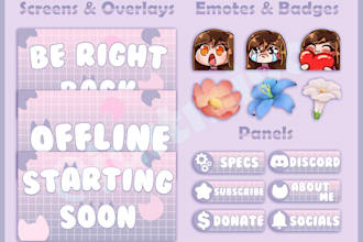 make graphic designs for streamers