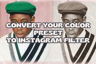 convert your lightroom preset to an instagram filter