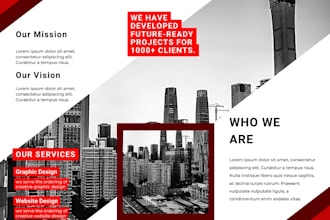 design the best flyer, brochure, sell sheets and ig fb ads