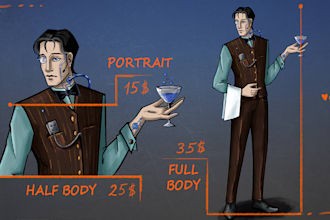 draw any character in photoshop