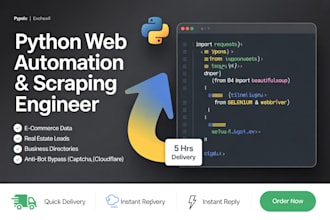 do python web scraper for google maps data scraping and automation