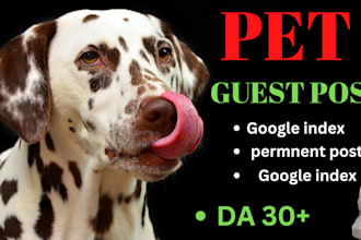 bulk pet guest posts through pet backlinks on pure pet blogs