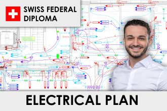 design and draw an electrical plan for your project