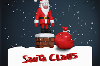 create 3d sculpt cartoon characters