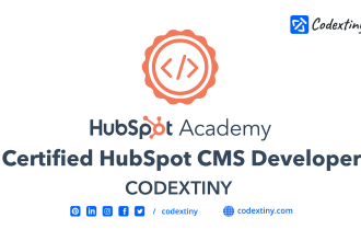 create hubspot websites, blog, landing pages, themes, templates, modules, emails