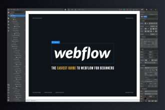 develop or design webflow website, figma to webflow, webflow expert