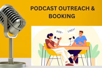 do podcast outreach and booking