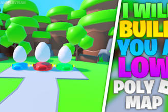 build you a lowpoly roblox map