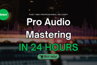 master your song in 24 hours, ep or album