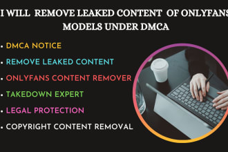 remove leaked content of onlyfans models under dmca