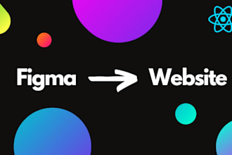 convert figma, xd design to html, react, next website