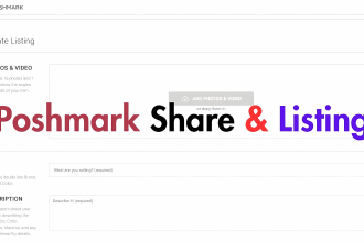 manually share your poshmark closet sharing and increase follow