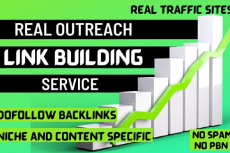 seo backlinks with niche edit, link insertion, blogger outreach link building