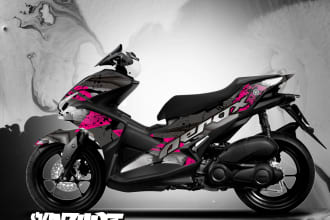 design livery motor cycle vector and concept