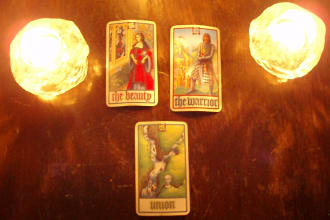answer 1 love question through Tarot Cards