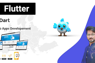 make a website or web app using flutter