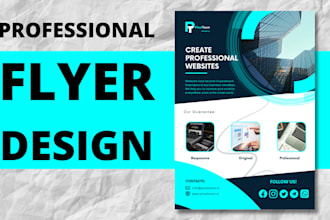 design a professional flyer