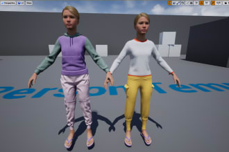 rig your custom clothes for your metahuman character