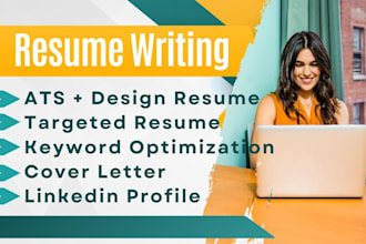 provide professional resume writing, cover letter, linkedin services