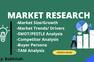 do detailed market research, business plan, competitor and swot analysis