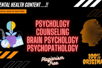 modify psychology, mental health content