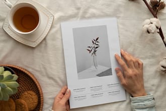 design corporate brochure, handbook, freebie, ebook, pdf lead magnet