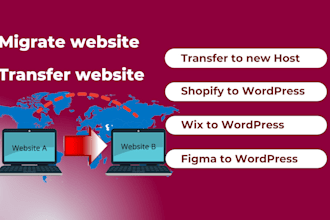 migrate wordpress website, wordpress migration, wix to wordpress,wix website