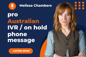 record an australian phone message for your IVR system