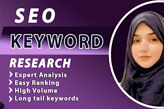 do SEO keyword research and competitor analysis