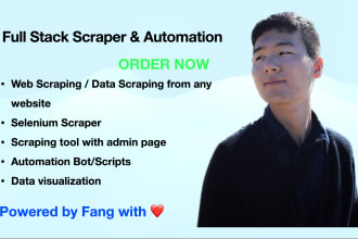 do web scraping, data scraping from any website using python