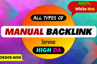 do manual do follow mix backlinks or link building on the USA pr9 sites
