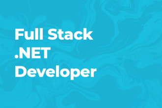 develop, build or maintain your dotnet web or API project