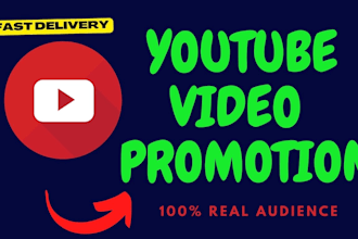 do organic youtube video promotion