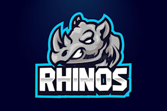 design high quality biker raino logo in high definition