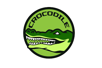 design high quality crocodile logo in high definition