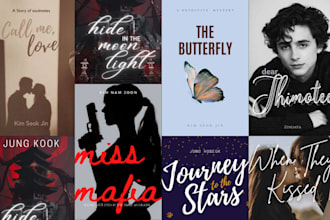 create your unique wattpad book cover