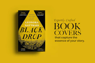 craft captivating book cover design for you