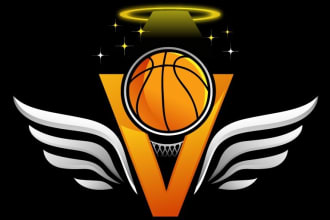 do make an modern basketball logo