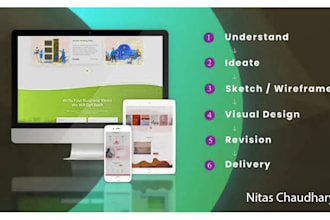 design web UI UX , and website template in xd, PSD, figma