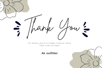 design fancy thank you cards with qr code for your store
