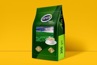 design food packet and pouch bag