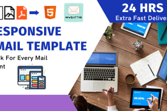 design html template flyer, newsletter